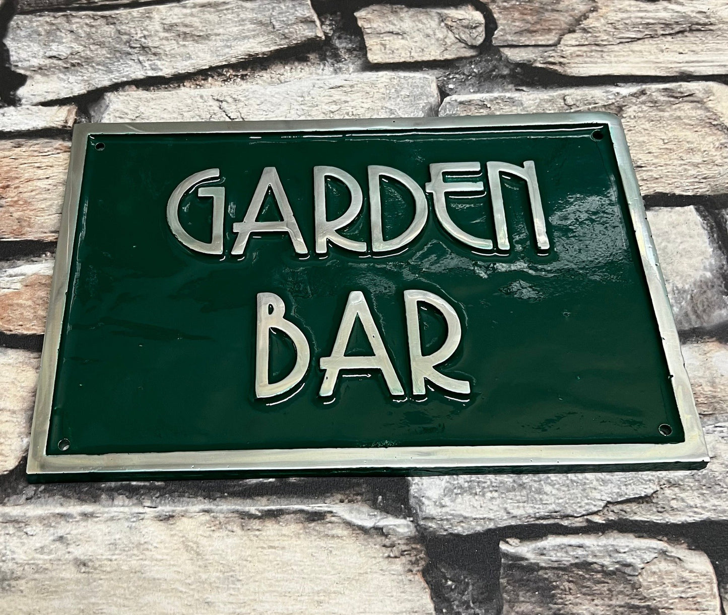 Garden Signs from Cast Aluminium