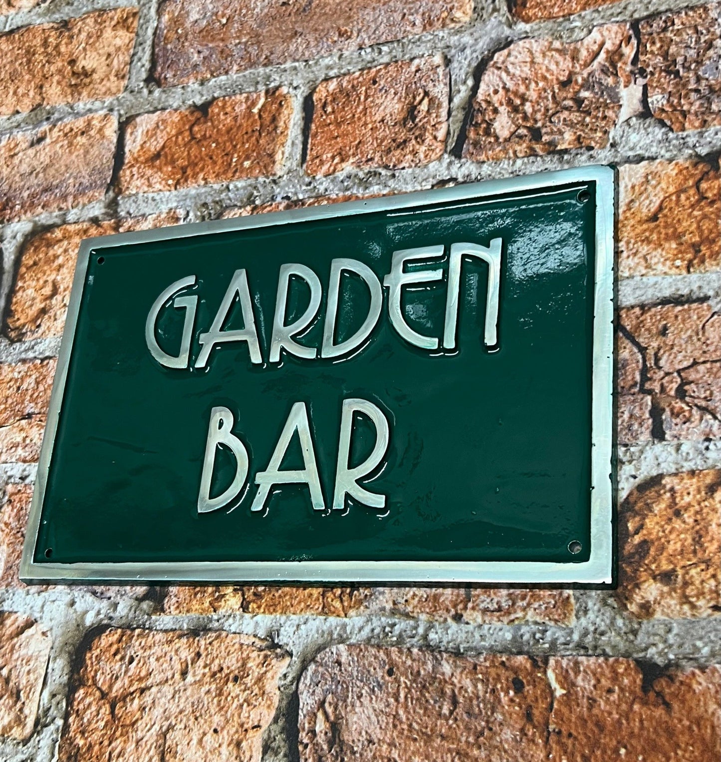 Garden Signs from Cast Aluminium