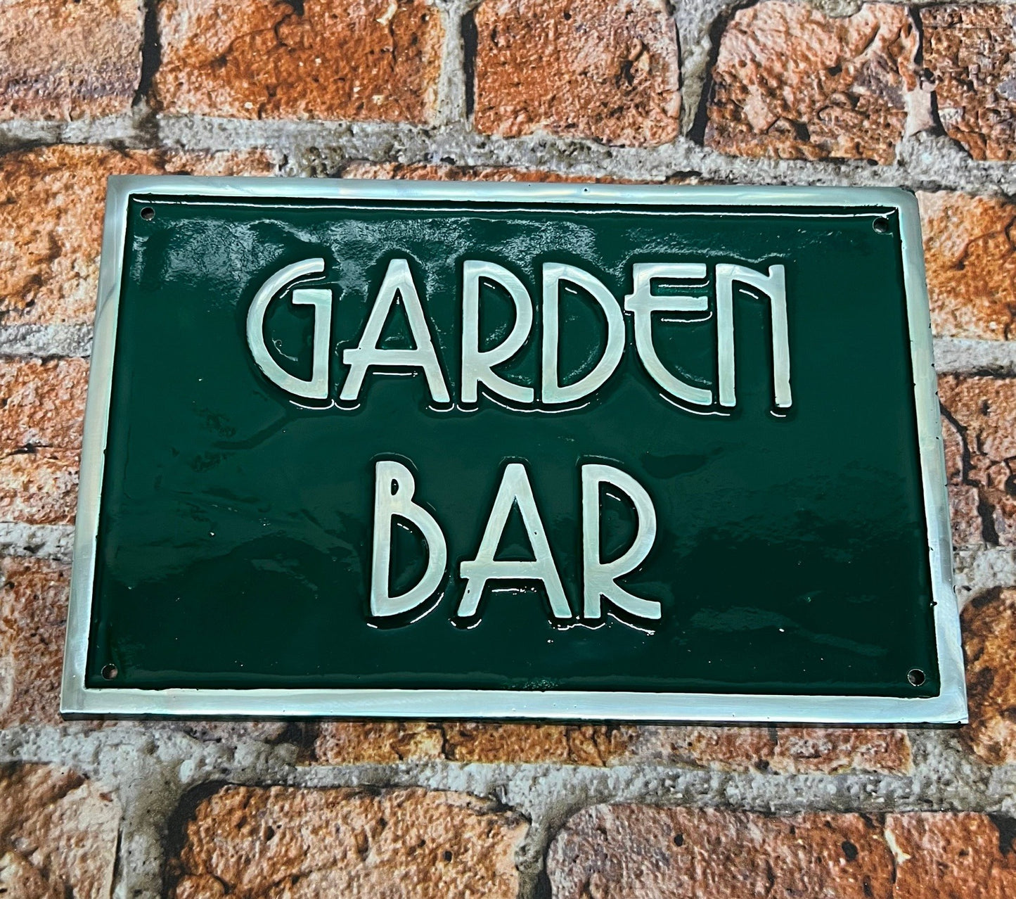 Garden Signs from Cast Aluminium