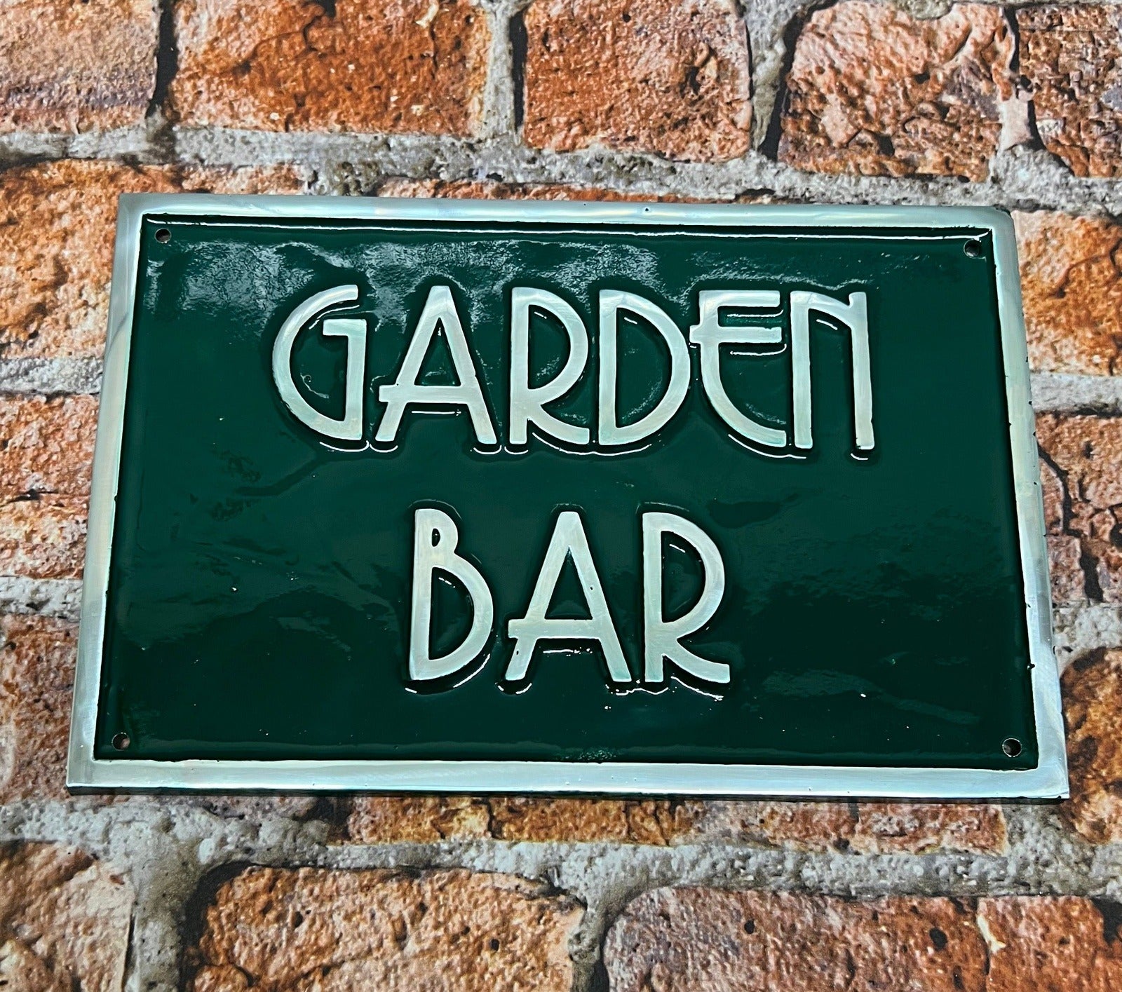Garden Signs from Cast Aluminium