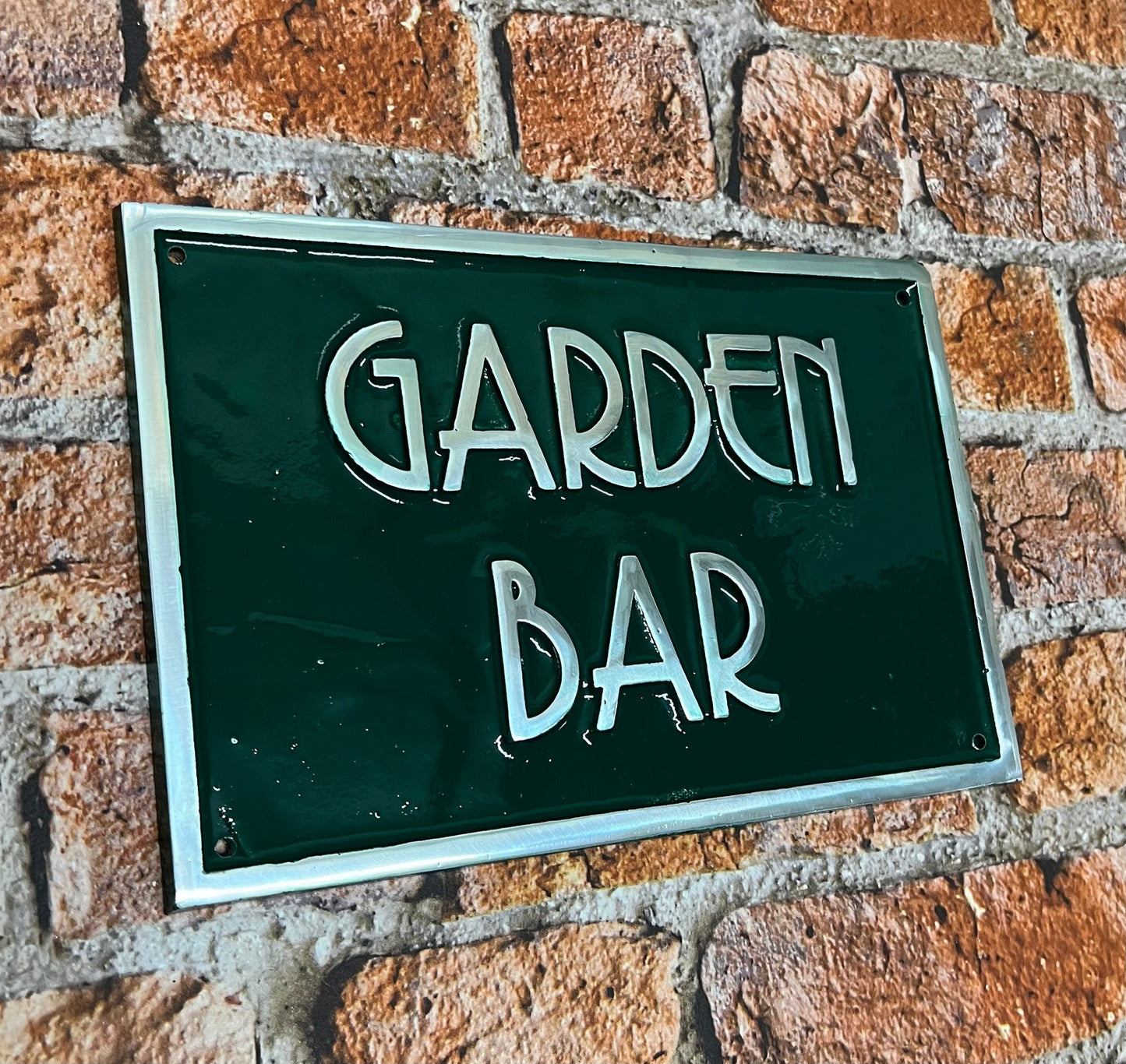 Garden Signs from Cast Aluminium