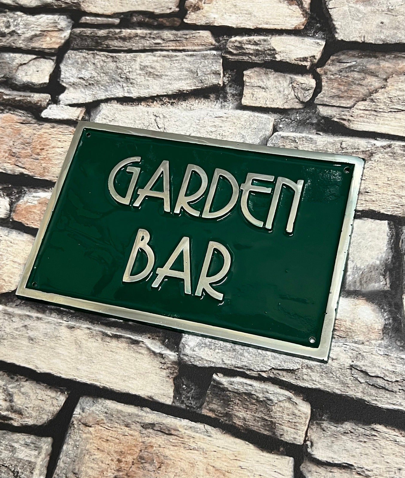 Garden Signs from Cast Aluminium