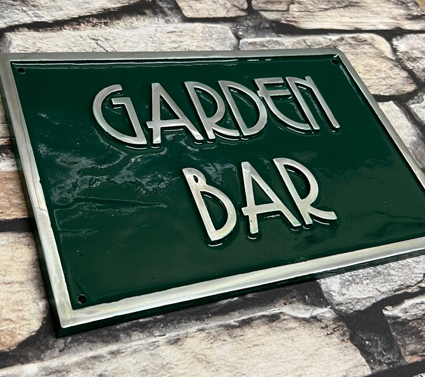 Garden Signs from Cast Aluminium