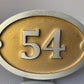 House Number Signs Number Plaque in Aluminium