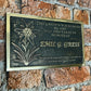 Memorial plaques bronze plaques
