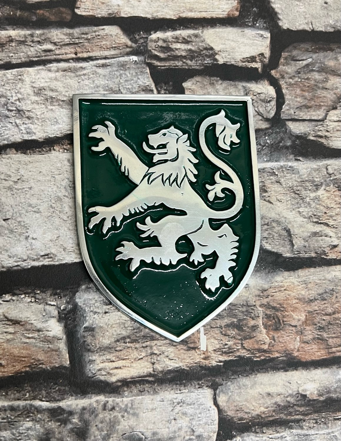 Metal Shield Scottish Lion