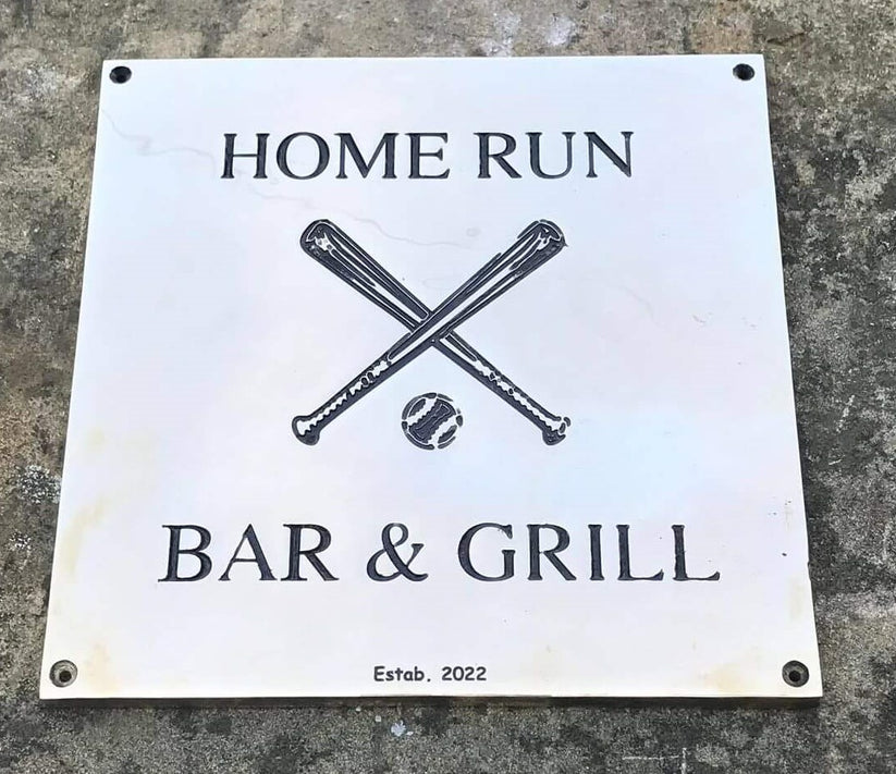 Custom Name Plates in Bronze