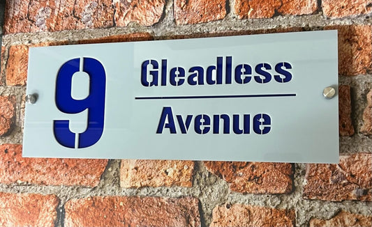 Acrylic House Signs