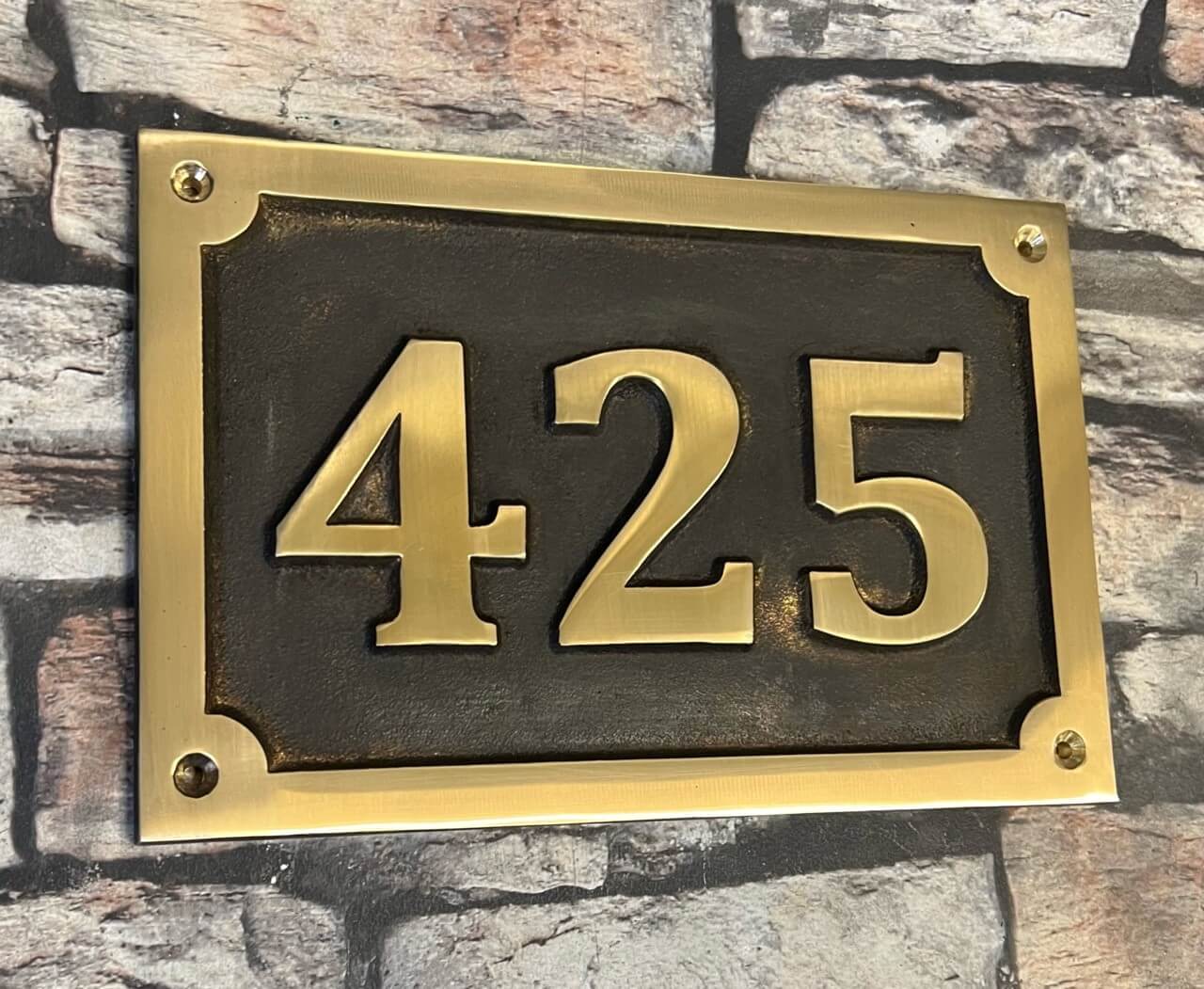 Cast House Sign in Bronze