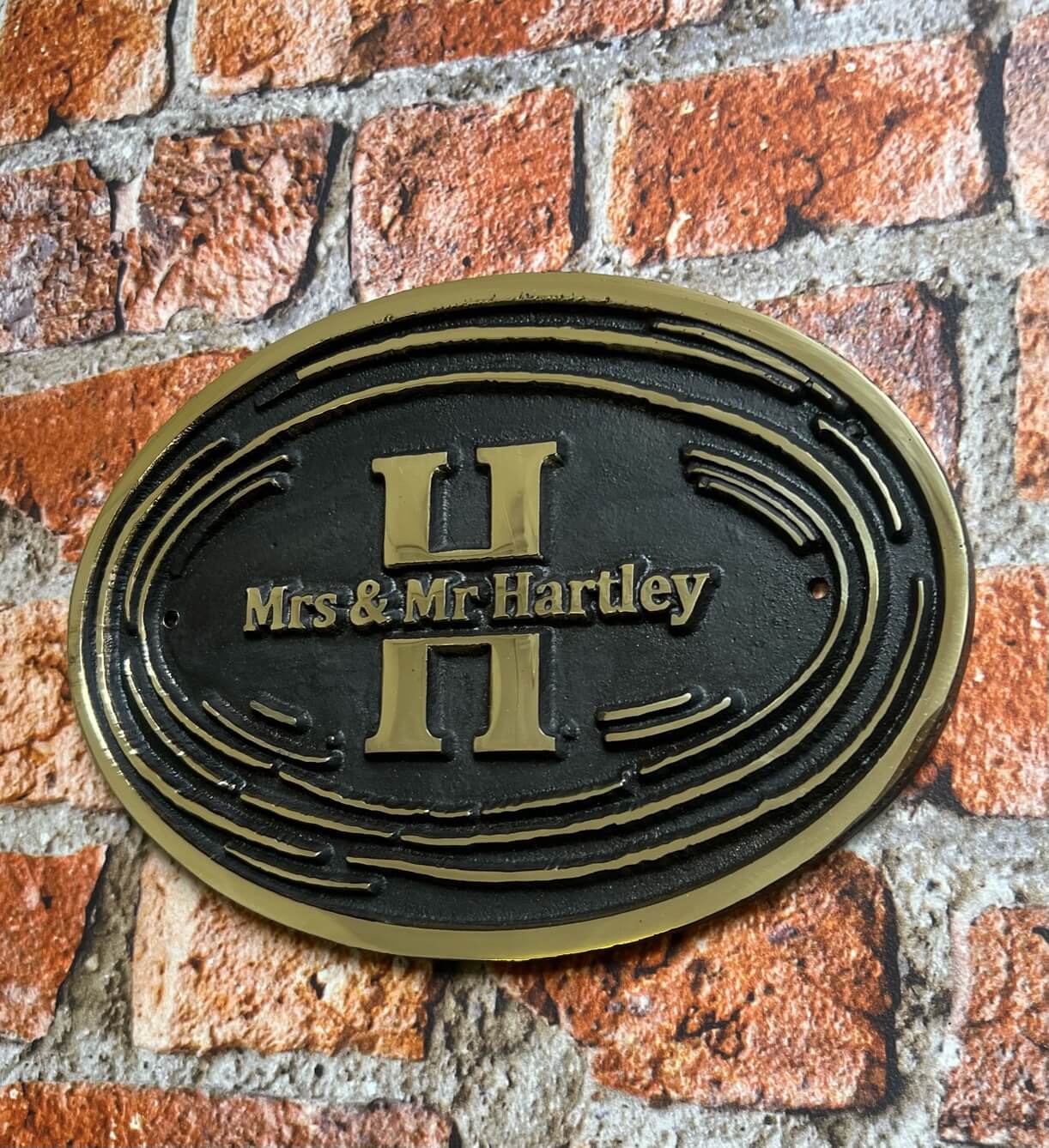 custom wedding plaque