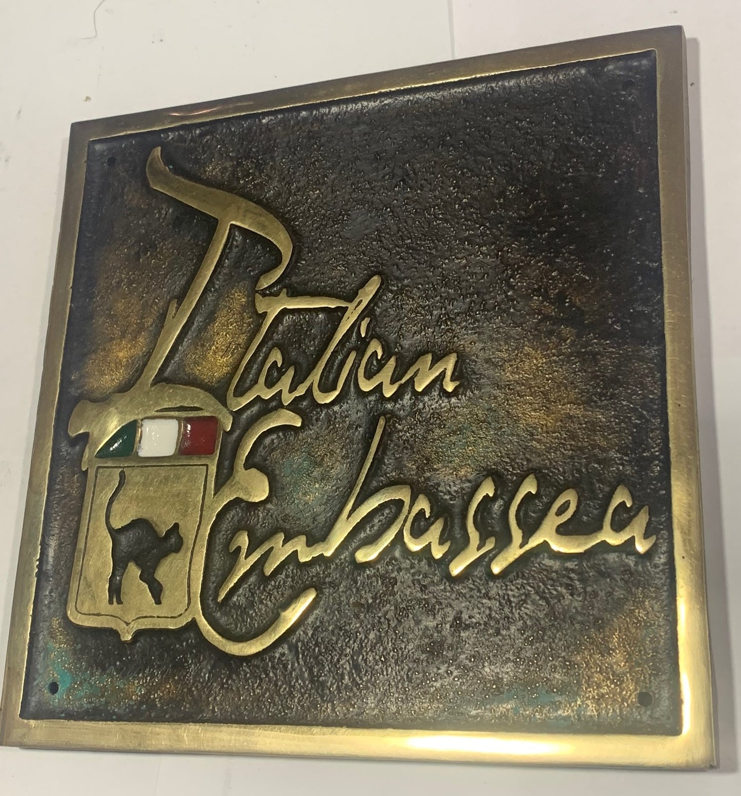 Bronze Plaques Custom made signs for logos