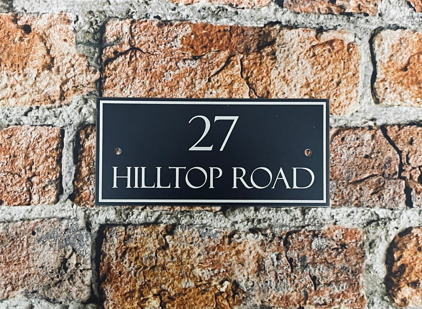 house name signs