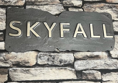 House name Sign Skyfall 007 