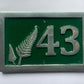House number plaque number signs