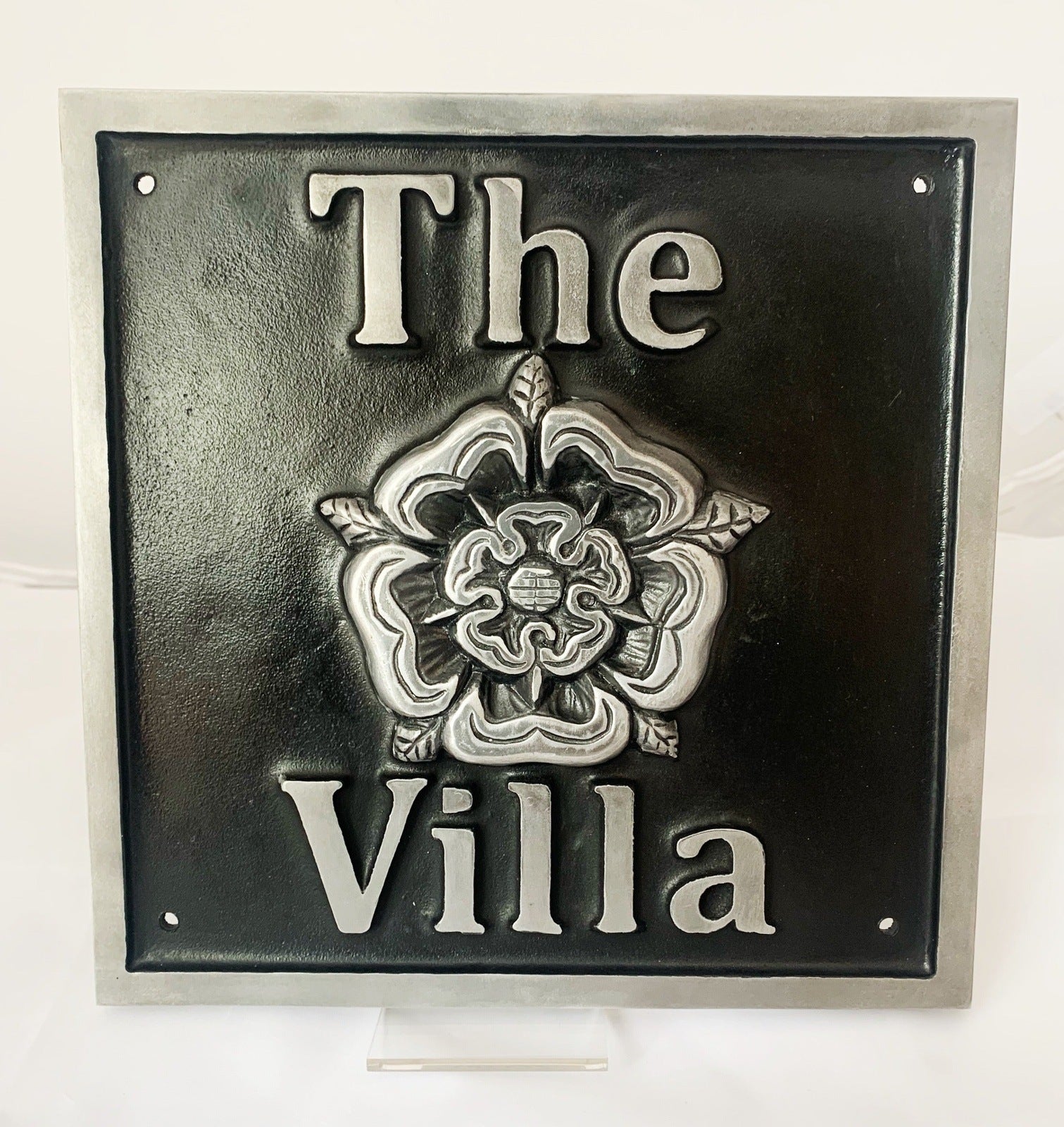 House name Sign with Tudor Rose