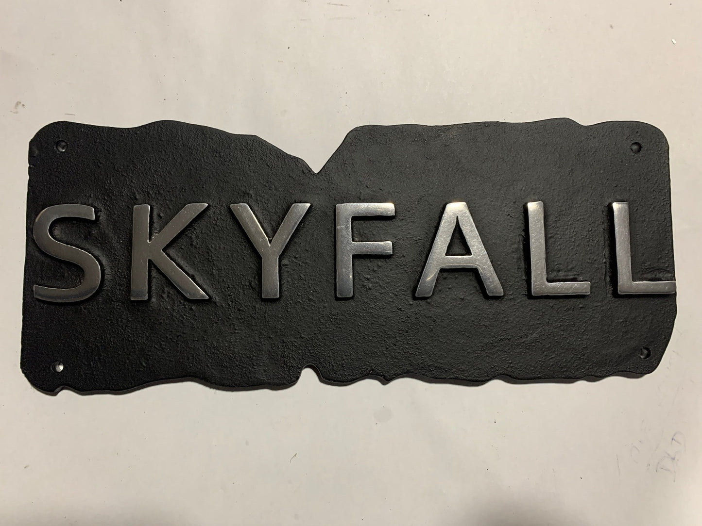 House name Sign Skyfall 007 