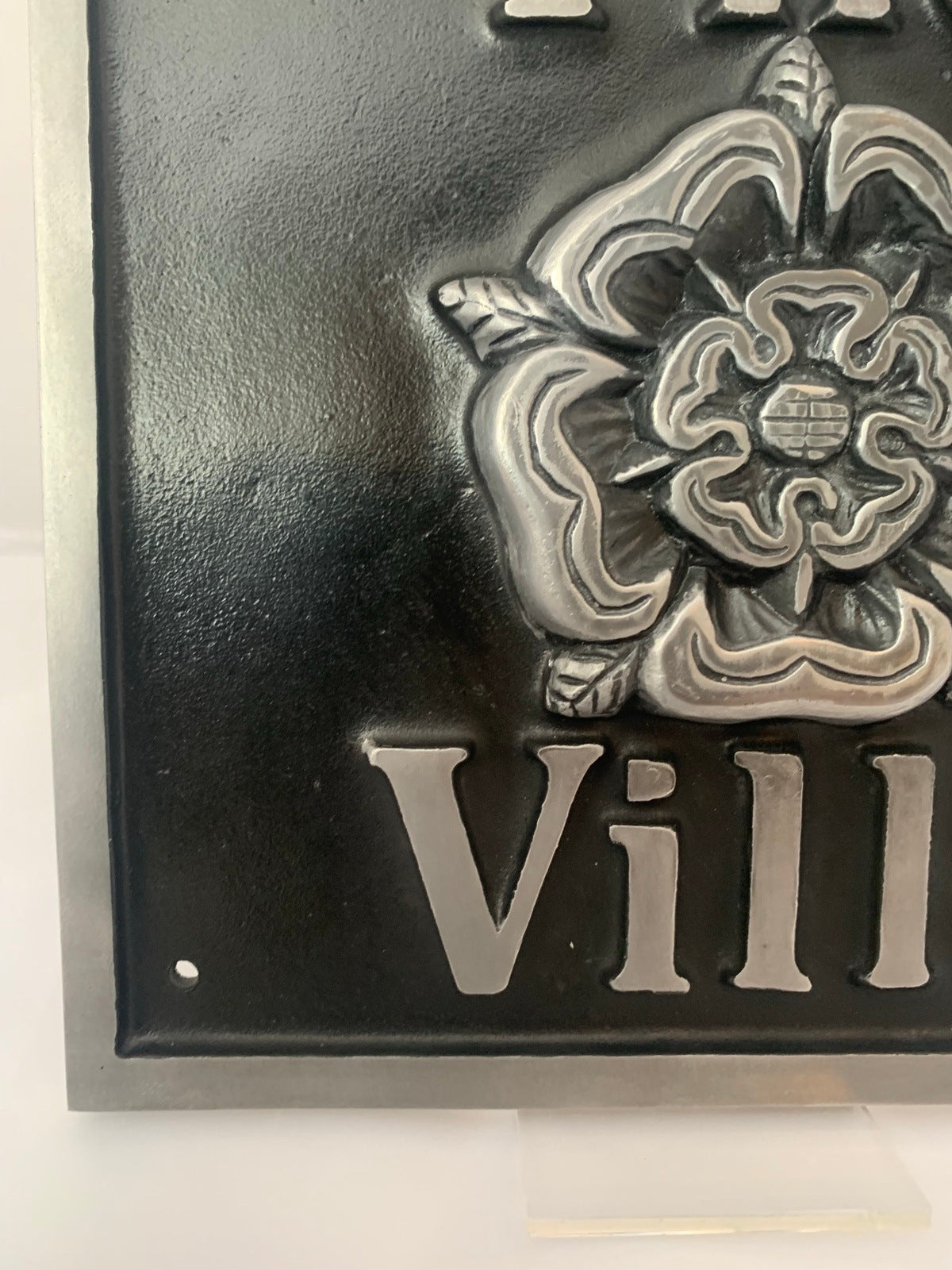 House name Sign with Tudor Rose