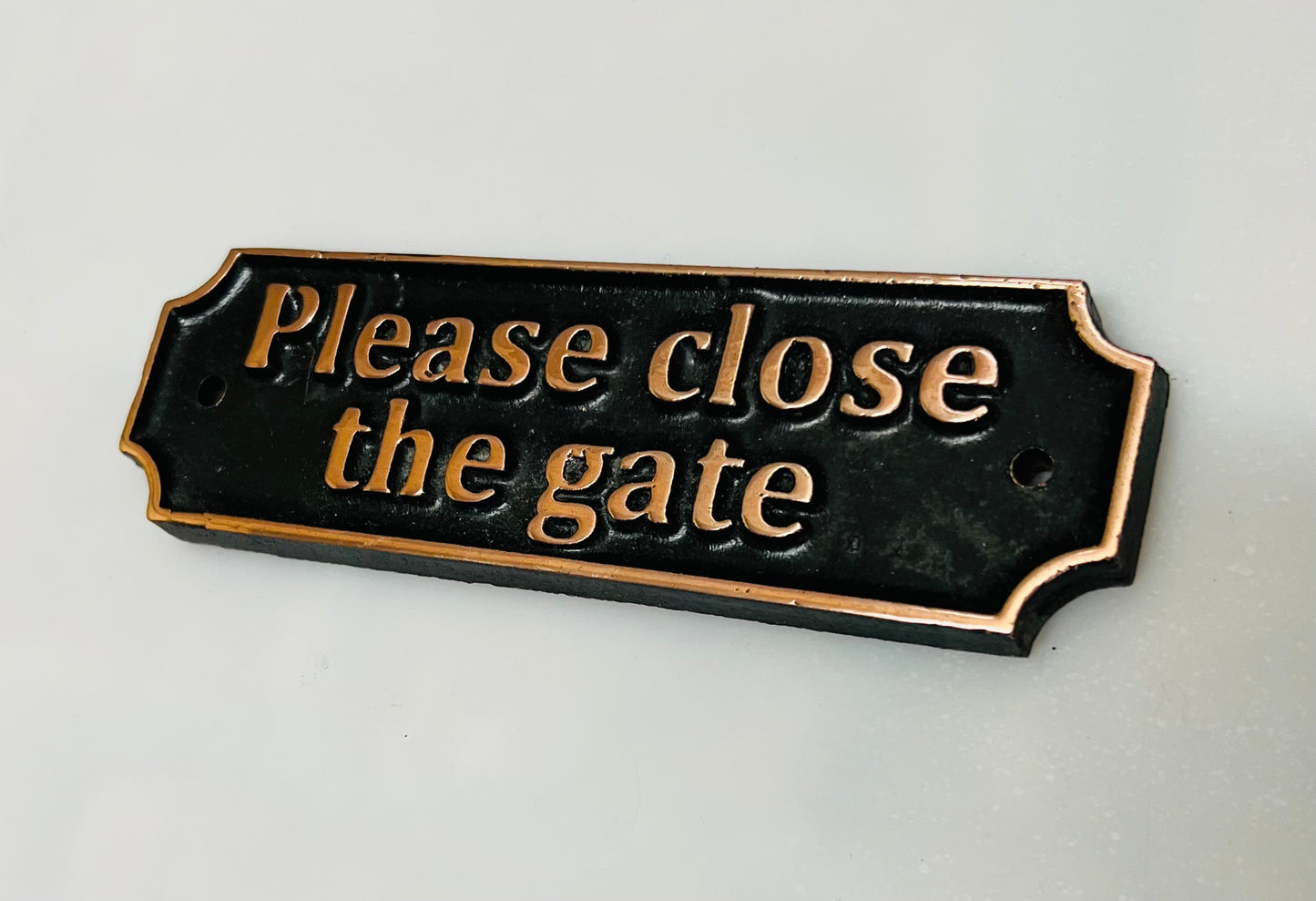copper signs for gardens
