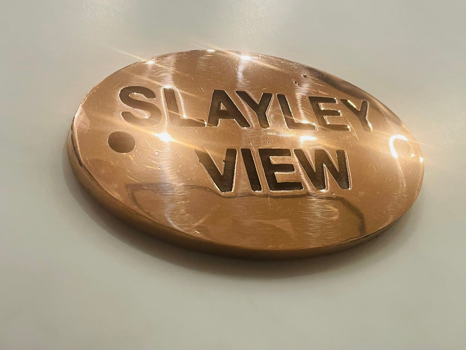 Copper Signs House Name Sign
