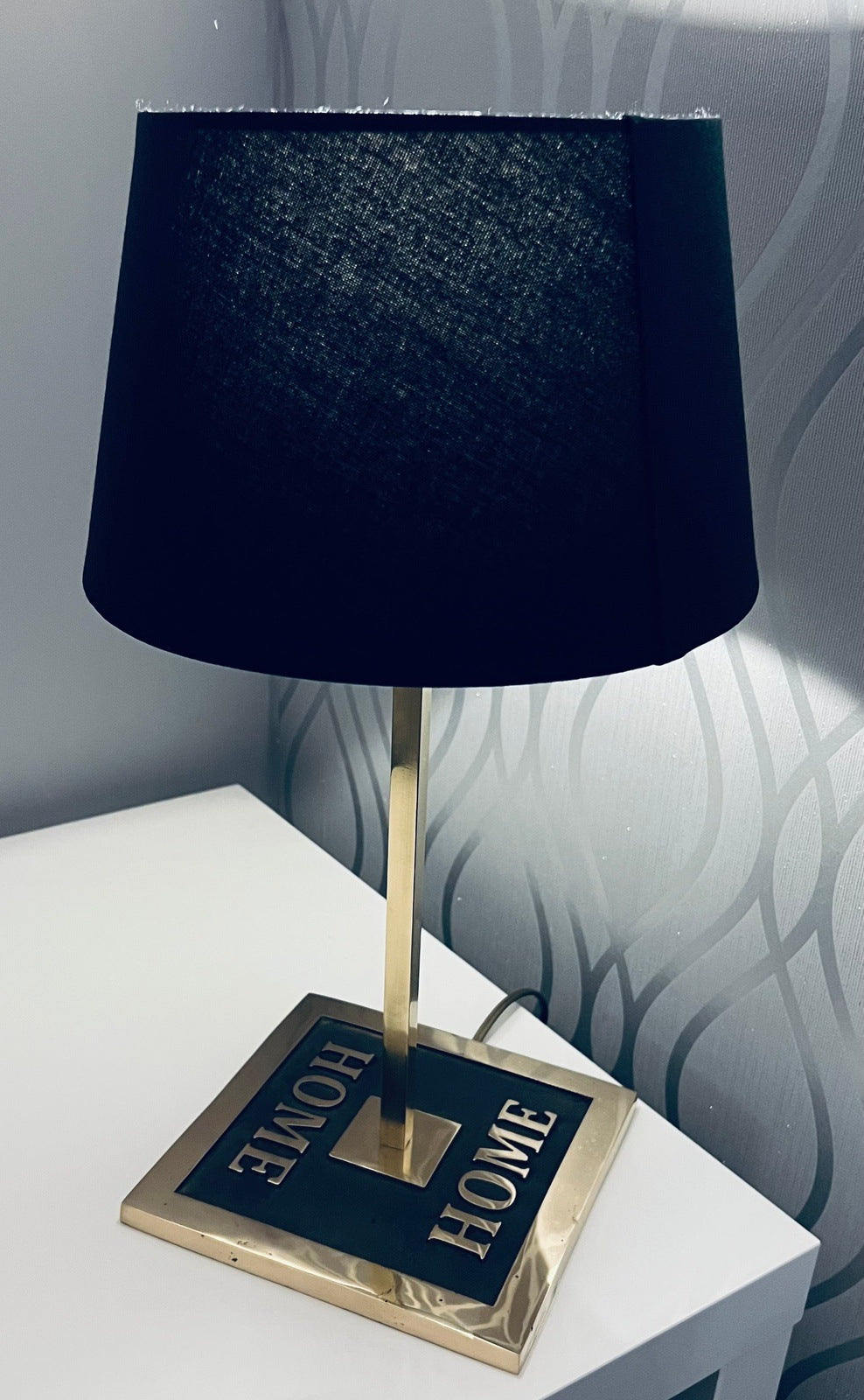 Cast Bronze Table Lamp