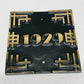  House Number Sign Art Deco in bronze