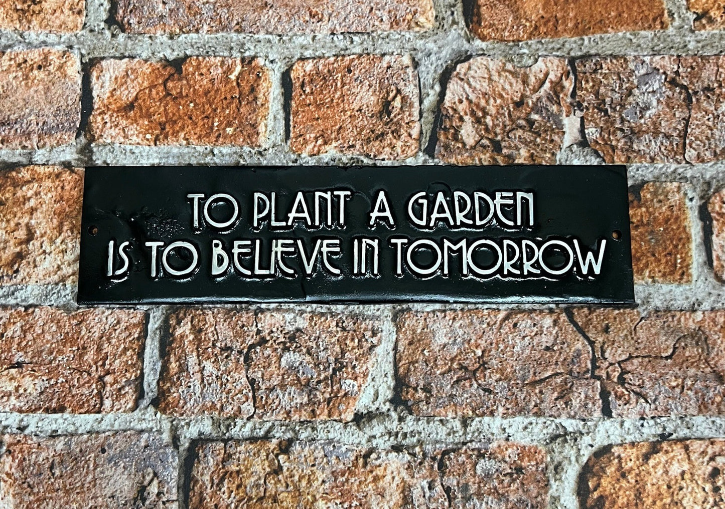 Garden Signs with quote