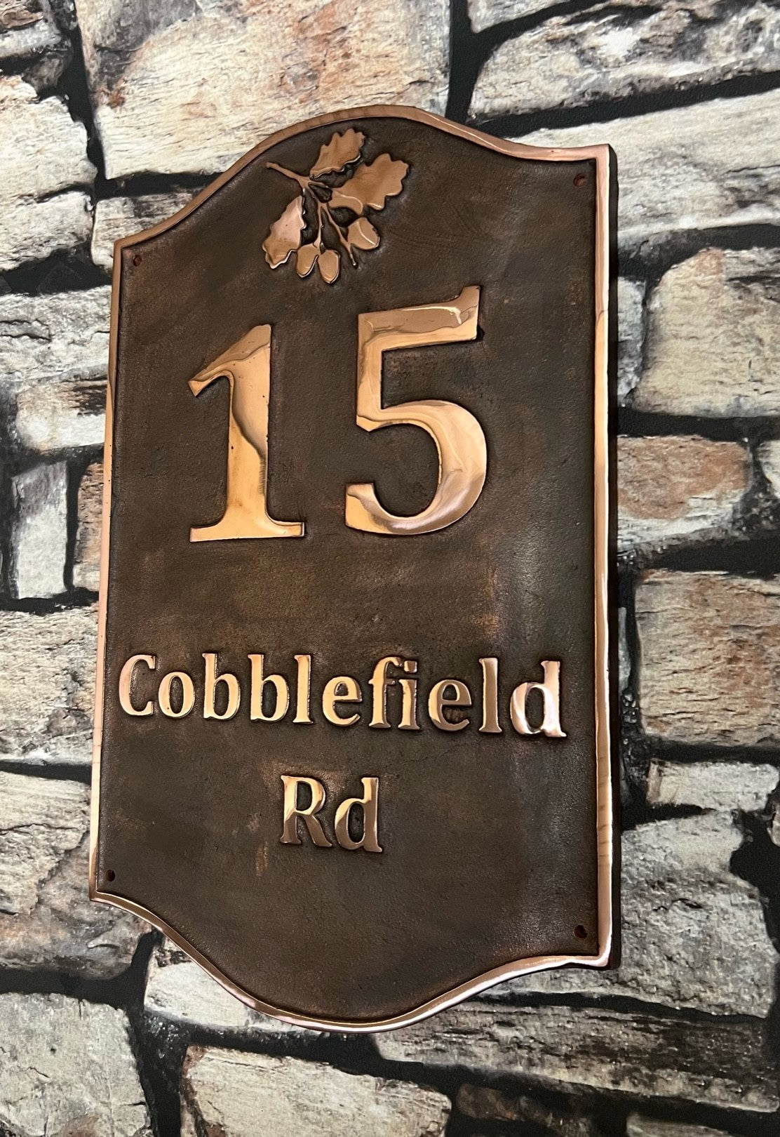 Memorial Plaques in Cast Copper