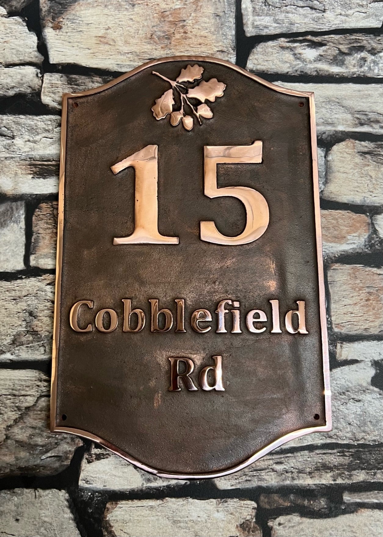 Memorial Plaques in Cast Copper